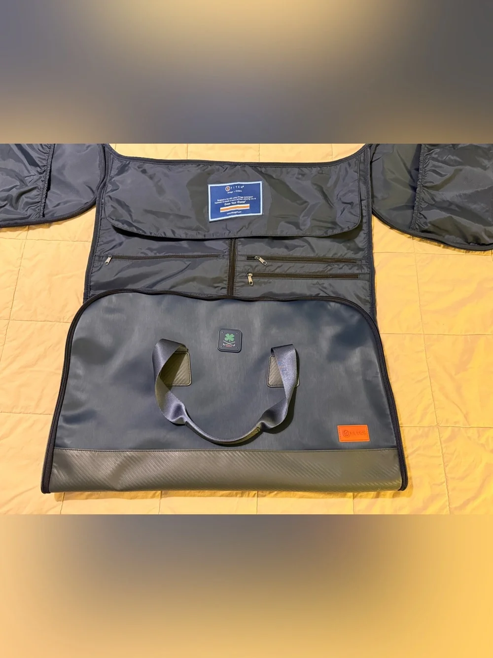 STITCH Navy Ultimate Golf Garment Travel Bag Tote Duffle NWOT Older Model